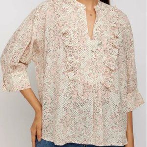 NWT Daydress Carrie Blouse Blush Chintz Size S